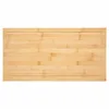 A top-down view of a rectangular bamboo cutting board with a subtle carved border. Podgląd zdjęcia produktu
