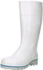 A white rubber boot is shown against a white background. Produktbild-Vorschau