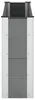 vidaXL Hochbeet Grau 150 x 30 x 72 cm Produktbild-Vorschau 4