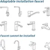 1080° Drehbarer Wasserhahn Aufsatz mit Spritzfilter – Produktbild-Vorschau 7