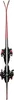 A pair of skis with bindings, viewed from above. Produktbild-Vorschau