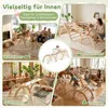 UISEBRT 7-in-1 Montessori Klettergerüst Indoor, Holz Produktbild-Vorschau 7