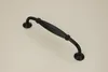 4er Set Möbelgriff Schwarz 128 mm - Mattschwarze Produktbild-Vorschau 3