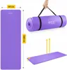 4FIZJO Fitnessmatte mit Tragegurt, 180x60x1,5 cm, Produktbild-Vorschau 6