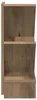vidaXL Boekenrek, 3-laags, 30 x 18 x 48 cm, houtvezel Productafbeelding-voorbeeld 5