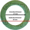 10 Stück Flachdichtung AFM, 3/4 Zoll Produktbild-Vorschau 3
