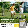Racquetex Fußballtor 180x120cm Stahl Gartentor für Kinder & Produktbild-Vorschau 13