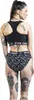 Gothicana by EMP Damen schwarzes Bikinitop mit Pentagramm Produktbild-Vorschau 4
