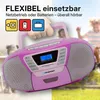 Blaupunkt I Boombox Kinder CD-Player Flieder mit Bluetooth, Produktbild-Vorschau 2