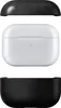 A white AirPods Pro charging case is shown with a black protective case above and below it. Anteprima dell’immagine prodotto