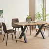 A dining room scene with a table and chairs. Produktbild-Vorschau
