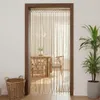 Drevené korálky záves na dvere s 31 reťazami 180 x 90 cm - Náhľad obrázku produktu 7