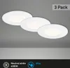 Lampada da incasso LED set da 3 4000K Ø8,5cm 8W IP44 Anteprima dell’immagine prodotto 2