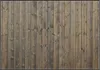 Wallario Wandbild Holzpaneelen in grau braun - Holzmuster Produktbild-Vorschau 1