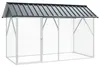 vidaXL Cage à oiseaux anthracite 227 x 112 x 141 cm Acier Voir les images du produit 1