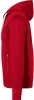 HAKRO Kapuzenjacke Bonded 455, rot/silber, L Produktbild-Vorschau 4