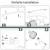ZMH Deckenstrahler Weiß Deckenlampe Rund Deckenleuchte 3 Produktbild-Vorschau 8