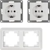 Steckdosen Set McPower Cup ''Beginner 2S'', 3-teilig, weiß Produktbild-Vorschau 3