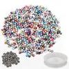 Belle Vous Acryl Perlen zum Auffädeln Schmuck Perlen Set Produktbild-Vorschau 10