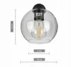 LUXOLAR Wandlampe LED Glasschirmen Schwarz E27 60W - Produktbild-Vorschau 4