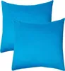 Bettwäsche 2er 135x200 + 2er 80x80 cm Dunkeltürkis Produktbild-Vorschau 4