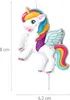 dekora Einhorn Geburtstagskerze 8 cm – Tortendeko Produktbild-Vorschau 2