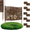 10 x proutěný lem záhonu BOGATECO | délka 60 cm a výška 40 Náhled obrázku produktu 1