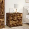 vidaXL Úložná skříňka kouřový dub 60 x 48 x 57 cm Náhled obrázku produktu 2