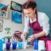 Acrylfarbe Pouring Aureuo Magenta 120 ml – Fließtechnik Produktbild-Vorschau 6