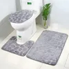 Lot de 3 tapis de bain antidérapants, mousse à mémoire de Voir les images du produit 6