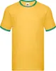 Herren-T-Shirt, Kurzarm - FOL RINGER T - sunflower/k.green Produktbild-Vorschau 1