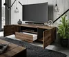 TV skříňka ONYX LOFT 158 cm Flagstaff dub Systém Náhled obrázku produktu 2