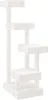 vidaXL Arbre à chat blanc 45,5x49x103 cm Pin massif Voir les images du produit 1