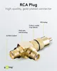 Goobay 11387 Adaptateur RCA en Y, mâle vers 2x femelles, Voir les images du produit 5