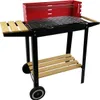 BBQ Collection Holzkohlegrill mit Rädern - Verstellbarer Produktbild-Vorschau 8