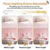 Vrygle LED Deckenleuchte Kinderzimmer: Rosa Wolken- und Produktbild-Vorschau 9