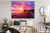 MuchoWow® Poster Steg - Wasser - Sonne - Rosa - Horizont Produktbild-Vorschau 4