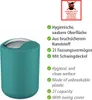 WENKO Schwingdeckel Eimer Brasil 2 L Petrol Müll Kosmetik Produktbild-Vorschau 2