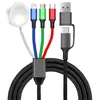 4 in 2 240 W Multi-USB-C-Ladekabel für Apple iWatch Produktbild-Vorschau 1