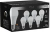 A product box for a set of LED light bulbs, showing the packaging and several of the bulbs. Náhled obrázku produktu