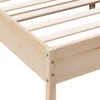 Massivholzbett ohne Matratze 140x190 cm Kiefernholz Produktbild-Vorschau 7
