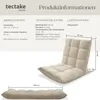 Product information and dimensions for a beige relaxsessel. Náhled obrázku produktu