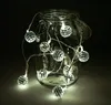 Discokugel Lichterkette - 10 kleine Spiegelkugel für Deine Party - Batteriebetrieb Produktbild-Vorschau