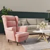 vidaXL Sessel Rosa Samt Produktbild-Vorschau 16