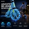 Kinder Scooter mit Handbremse, LED-Leuchträdern, Produktbild-Vorschau 8