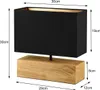 Reality Woody Tischleuchte E27  Naturbelassen R50181080 Produktbild-Vorschau 4
