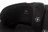 A close-up view of the headrest of a black car seat. Náhled obrázku produktu
