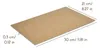 Creative Deco 50 x A4 MDF - Plaat, 300 x 210 x 3 mm Productafbeelding-voorbeeld 2
