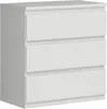Chelsea Kommode Weiß 77,2 x 100,7 x 77 cm Produktbild-Vorschau 1