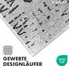 Teppich-Läufer Vena Hochwertige Jacquard Weberei mit Muster Produktbild-Vorschau 2
